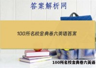 100所名校金典卷六英语 答案